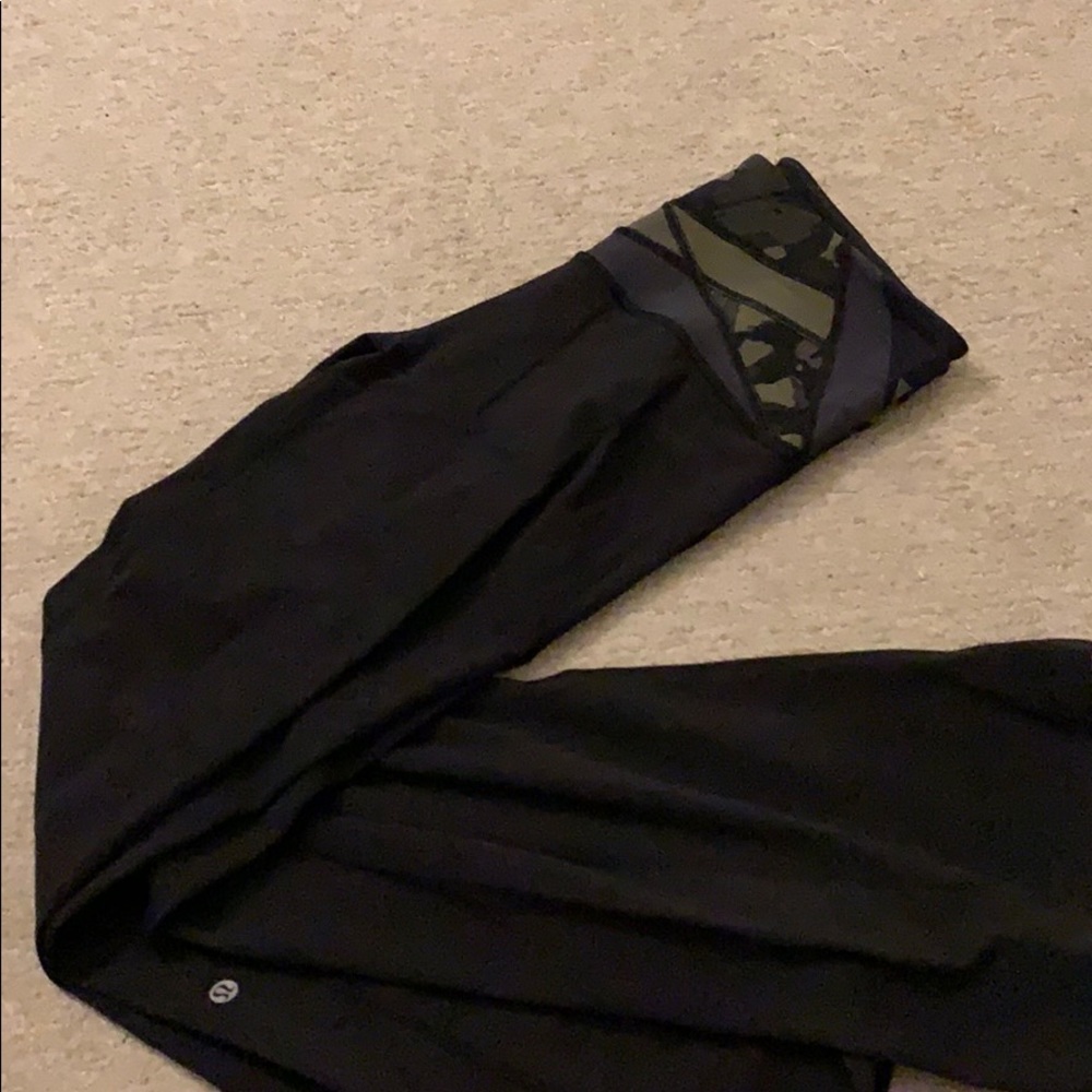 Lululemon camo groove pants